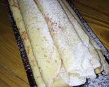 Pas rețetă Clătite cu apă minerală umplute cu dulceață de prune și fragi🍓 3 fotografie