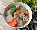 A picture of step 5 of Radish and Pork Soup.