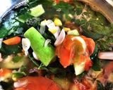 Foto langkah ke 14 dari resep Sayur bening Timun Katuk Jagung.