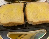 A picture of step 6 of 4 veggie sandwich.