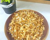 A picture of step 6 of Crunchy coconut flakes.
