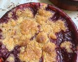 Une image de l'étape 5 de Crumble fraise aux germe de blé.