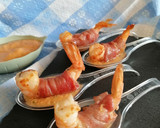 Foto del paso 8 de la receta: Langostinos con jamón