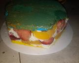 Foto del paso 4 de la receta: Torta arcoiris frutal