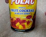 A picture of step 2 of Cathedral Window Jello Sago Drink.