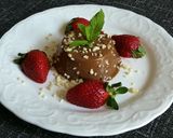 Foto del paso 8 de la receta Panna cotta de algarroba con avena