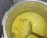 A picture of step 3 of Chakkakuru pachamanga curry(jackfruit seed and raw mango curry).
