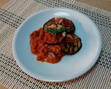 Pas rețetă Vinete în sos de roșii cu mozzarella 6 fotografie