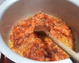 A picture of step 3 of Managu and saga mix.