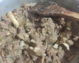 A picture of step 3 of Mutton white karahi.
