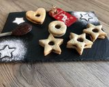 Gesztenyés linzer (tej-tojás és gluténmentes) recept fázis 4 fotója