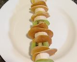 صورة لخطوة 1 من وصفة ميني بان كيك مع الفاكهة وصوص الشكولا 🥞🍌🍫