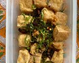 รูปขั้นตอนการทำที่ 2 ของ เต้าหู้ทอดโรยพริกเกลือ🫘🧄🌶️