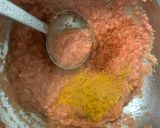 A picture of step 2 of Palak Paneer.