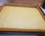 Mimóza kocka (ananásszal) recept fázis 3 fotója