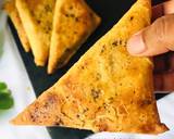 Filo baked samosa/CABBAGE BRIOUATS FILO RECIPE recipe step 6 photo