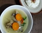 Foto langkah ke 7 dari resep 2>< SOP ayam PECOK sederhana.