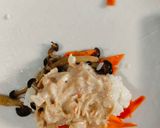 Foto langkah ke 6 dari resep 🍣Vegan Rice Paper Sushi Dumplings | tuna & shiimeji mushrooms.