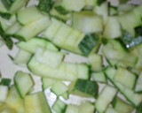 Foto del paso 4 de la receta: Filete empanizado y cóctel de camarones, sopa de arroz