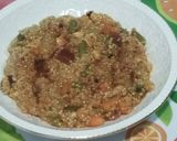Foto del paso 6 de la receta Sartenada de quinua real con verduras, pollo y jamón serrano