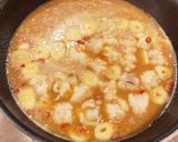 A picture of step 5 of Our Ultimate Miso Soy Sauce Beef Motsu Nabe.