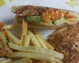 A picture of step 3 of Smoky flavoured Paneer Tikka Sandwich.
