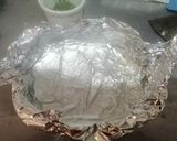 Foto del paso 5 de la receta: Filete de róbalo en cama de hash brown bañado en mi salsa básica