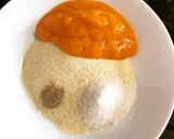 A picture of step 3 of Mango Sandwich Dhokla Cake.