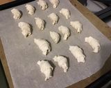A picture of step 6 of Mini Puff Pastry Croissants with Roquefort and Blue Poppy Seeds.