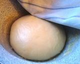 Túrós mazsolás kuglóf recept fázis 2 fotója