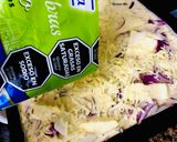 Foto del paso 6 de la receta: TORTA SALADA DE CEBOLLAS Y QUESOS 🧅🧀🥚🍶🧅🧀🥚🍶