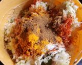 A picture of step 2 of Lauki kofta curry.