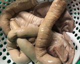 Hình bước làm 5 của món Phá lấu bao tử và khấu linh