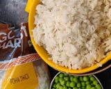 A picture of step 1 of Banarasi chura matar.