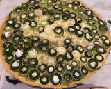 Une image de l'étape 6 de Tarte curry-romarin aux courgettes farcies au chèvre.