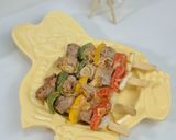 Foto langkah ke 4 dari resep Sate Saikoro Paprika 🍢.