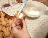 Φωτογραφία βήματος 4 της συνταγής Χριστουγεννιάτικα μπισκότα 🎄