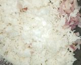A picture of step 3 of Fried rice.