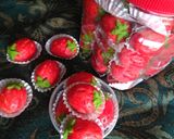Foto langkah ke 4 dari resep Nastar Strawberry.