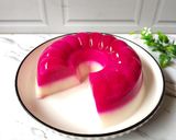 Foto langkah ke 6 dari resep Agar-agar Buah Naga.