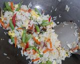 Foto langkah ke 5 dari resep 🍳 Nasi Goreng Jahe Teri Buncis (Versi Komplit) Jesslyn Orlane.
