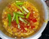 A picture of step 4 of Sambhar.