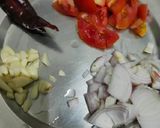 A picture of step 1 of Tangi chutney.