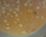 A picture of step 3 of Sooji Halwa.