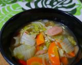 Foto langkah ke 4 dari resep Tumis Sawi Putih + (Sosis Telur).
