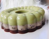 Foto langkah ke 5 dari resep Oreo matcha chocolatos pudding (takaran sendok).