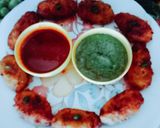 A picture of step 5 of Crispy tasty green peas(Matar) nuggets for party mood.