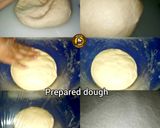 A picture of step 3 of Arabian Chicken Fatayers also in Pita wraps and pita pockets.