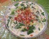 Foto langkah ke 2 dari resep Sayur sawi santan.
