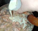 Une image de l'étape 4 de Blanquette de saumon.
